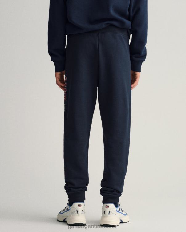 GANT juventud noche azul pantalones con escudo de cresta para adolescentes P0P02827