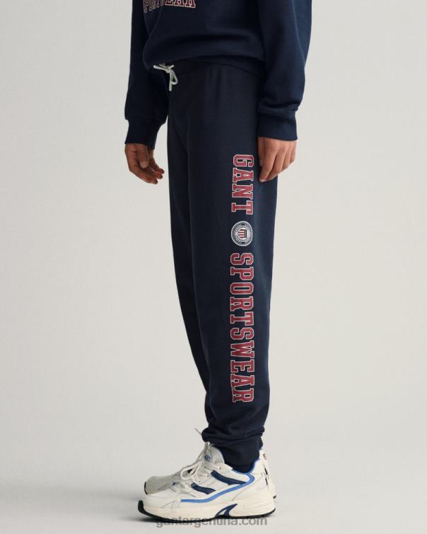GANT juventud noche azul pantalones con escudo de cresta para adolescentes P0P02827