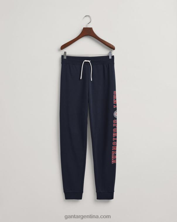 GANT juventud noche azul pantalones con escudo de cresta para adolescentes P0P02827