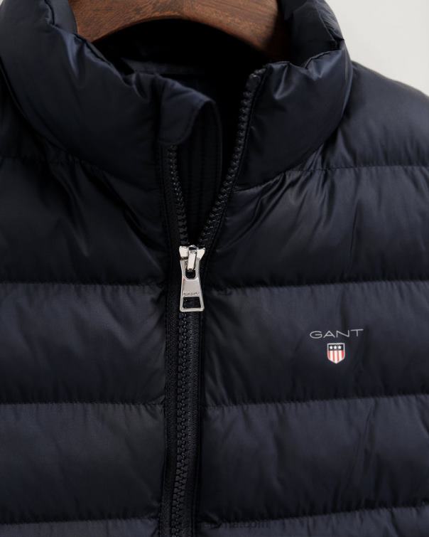 GANT juventud noche azul chaleco acolchado para niños P0P02869