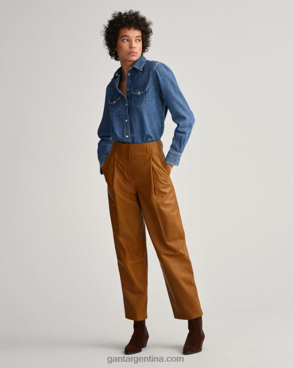 GANT mujer índigo camisa de mezclilla regular fit P0P02584