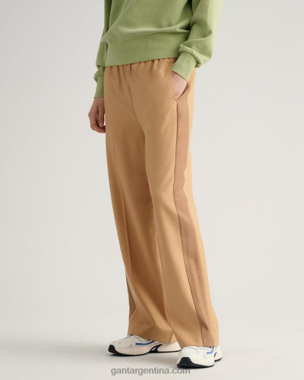 GANT mujer beige caramelo pantalones rectos P0P02741