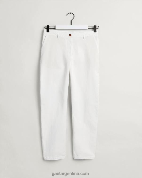 GANT mujer cáscara de huevo chinos clásicos de corte slim de fryda P0P02746