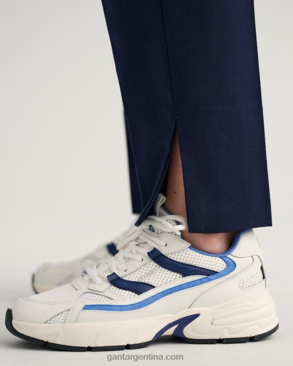 GANT mujer noche azul pantalones tapered pull-on P0P02744