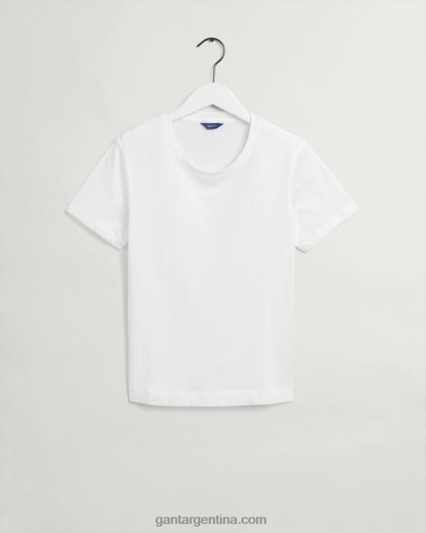 GANT mujer blanco camiseta original P0P02617