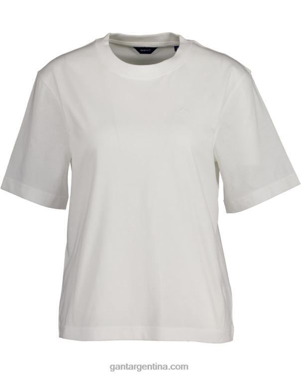 GANT mujer blanco icono g camiseta esencial P0P02601