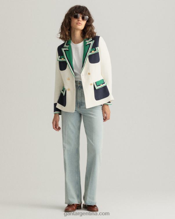 GANT mujer blanco icono g camiseta esencial P0P02601