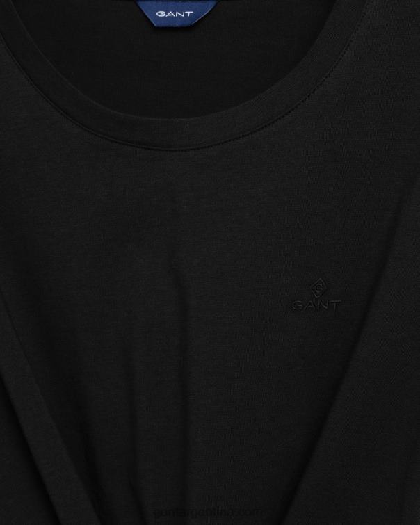 GANT mujer negro camiseta original P0P02616