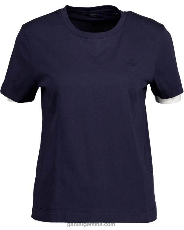 GANT mujer noche azul camiseta original P0P02610