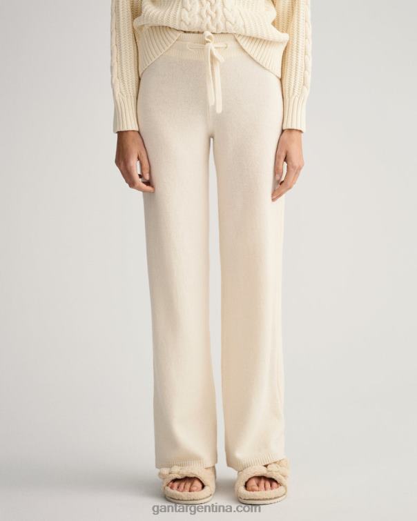 GANT mujer crema pantalones de salón P0P02675