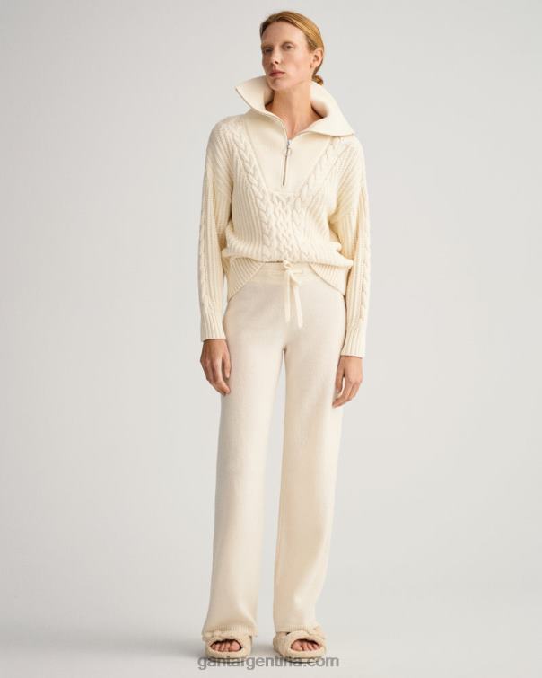 GANT mujer crema pantalones de salón P0P02675