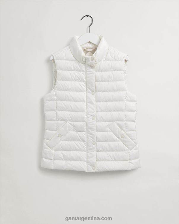 GANT mujer crema chaleco ligero P0P02756