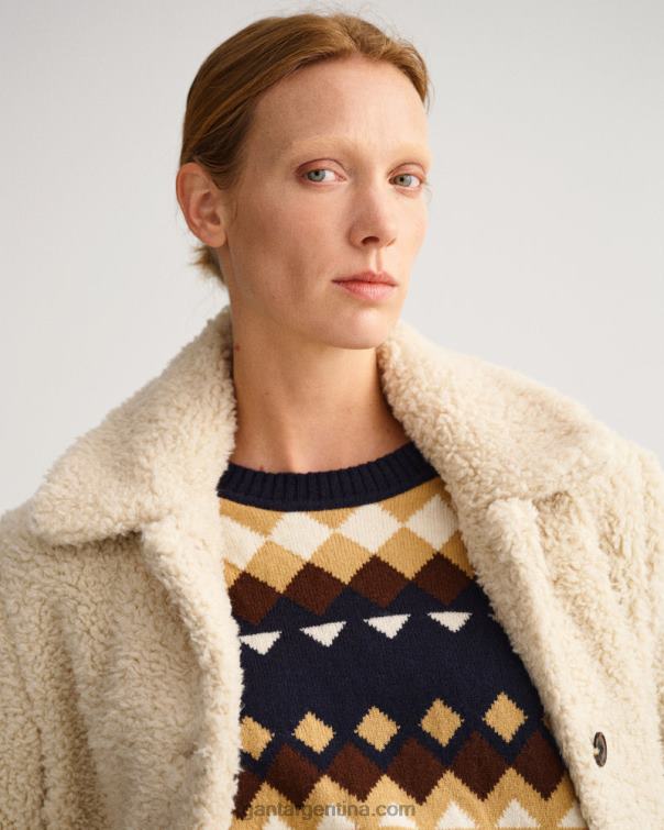 GANT mujer masilla chaqueta de peluche P0P02752