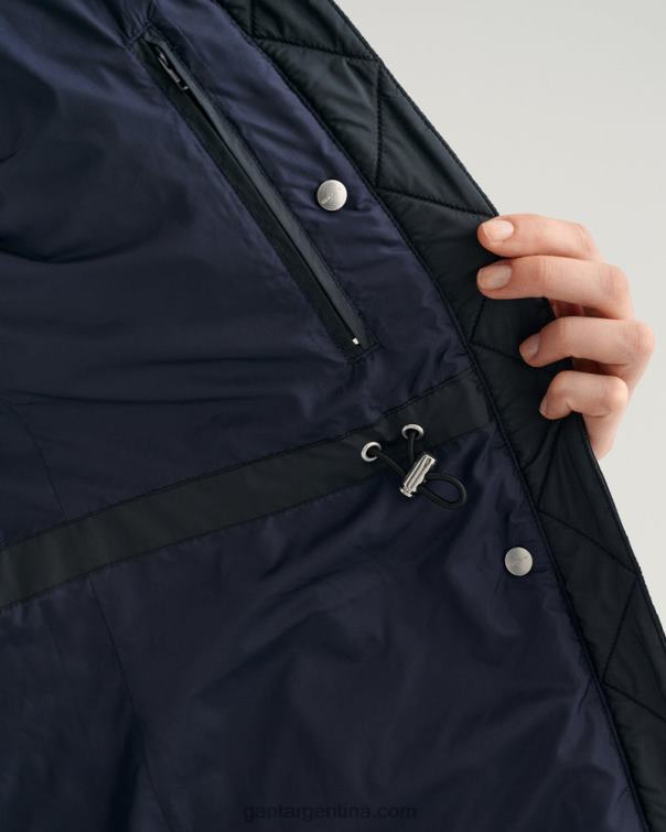 GANT mujer negro abrigo ligero P0P02761