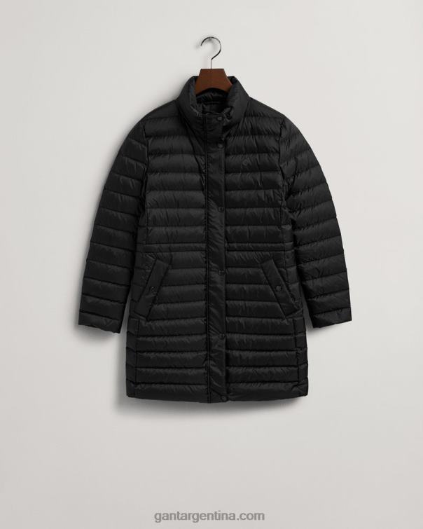 GANT mujer negro abrigo ligero P0P02761