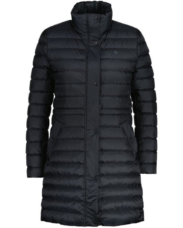 GANT mujer negro abrigo ligero P0P02761