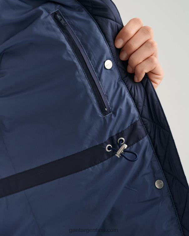 GANT mujer noche azul abrigo ligero P0P02762